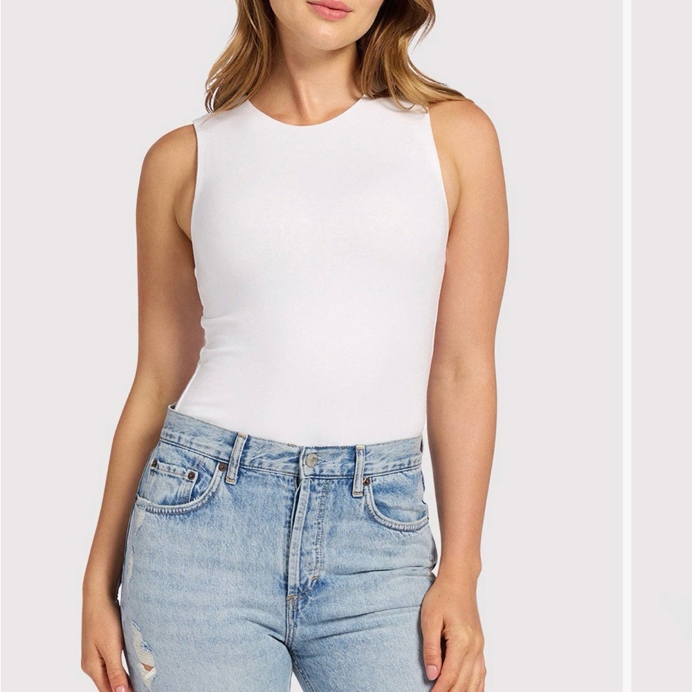 Nuuds Classic Crewneck Tank Bodysuit
